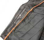 Milwaukee Leather LKL2701 Women's Full Length Classic Police Leather Jacket