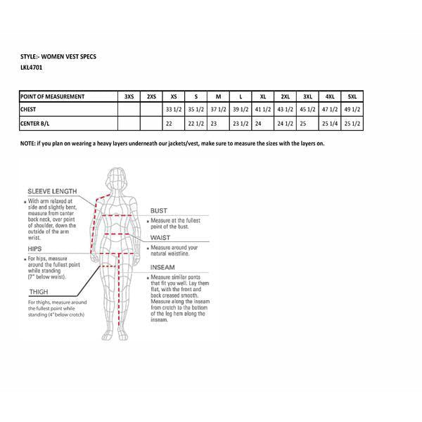 Milwaukee Leather LKL4701 Women's Black Premium Leather Motorcycle Rider Vest w/ Classic 4-Snap Closure