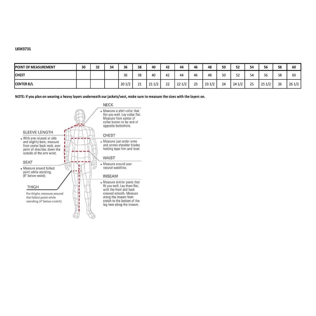 Milwaukee Leather LKM3731 Men's Classic Side Lace Leather Vest with Gun Pockets - Milwaukee Leather Mens Leather Vests