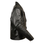 Milwaukee Leather LKY1950 Youth Size Classic Style Police Biker Leather Jacket - Milwaukee Leather Kids Leather Jackets