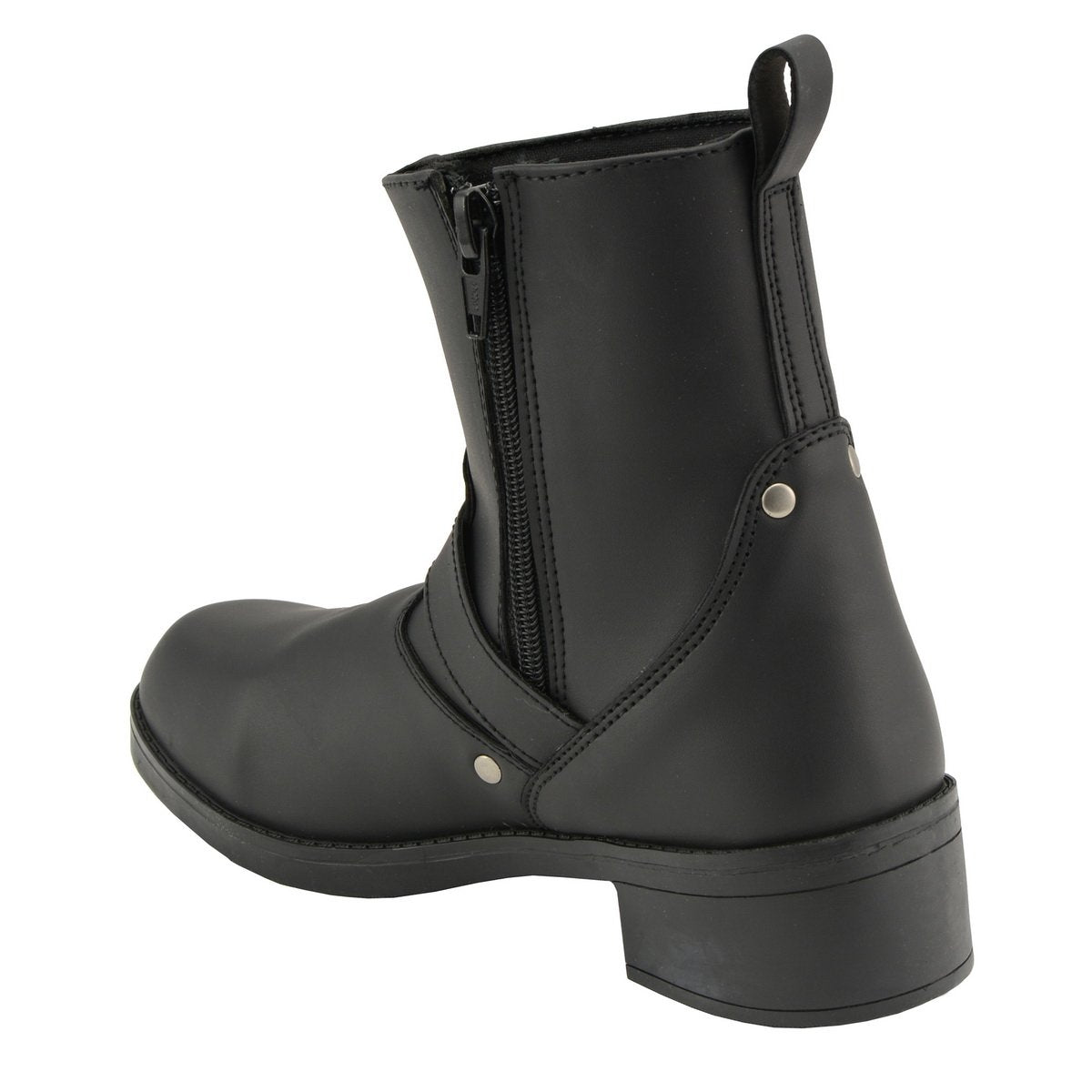 Milwaukee Leather MBK9295 Kids 6 inch Engineer Style Biker Boots - Milwaukee Leather Kids Boots