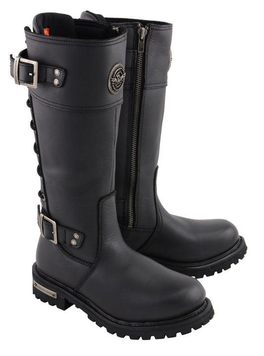 Wide calf hotsell harley davidson boots