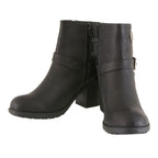 Milwaukee Performance MBL9405 Women's Black Boots with Side Zipper and Triple Buckle Adjustment