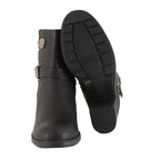 Milwaukee Performance MBL9405 Women's Black Boots with Side Zipper and Triple Buckle Adjustment