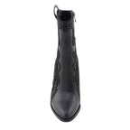 Milwaukee Performance MBL9429 Women's Black Western Style Boots with Studded Bling