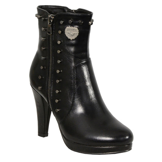 Womens on sale spiked boots