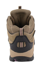 Milwaukee Leather MBL9496 Womens Lace-Up Waterproof Brown Hiking Boot - Milwaukee Leather Womens Boots