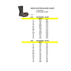 Milwaukee Leather MBM9025 Mens Black Harness Boot with Braid and Riveted Details - Milwaukee Leather Mens Boots