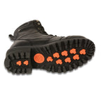 Milwaukee Leather MBM9030 Mens Black 8 Inch Lace-Up Classic Logger Boots - Milwaukee Leather Mens Boots