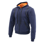 Milwaukee Performance MDM3020 Men's Blue Denim 3 in 1 Club Style Vest with Removable Hoodie