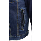 Milwaukee Performance MDM3020 Men's Blue Denim 3 in 1 Club Style Vest with Removable Hoodie