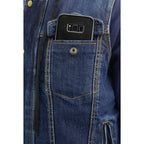 Milwaukee Performance MDM3020 Men's Blue Denim 3 in 1 Club Style Vest with Removable Hoodie