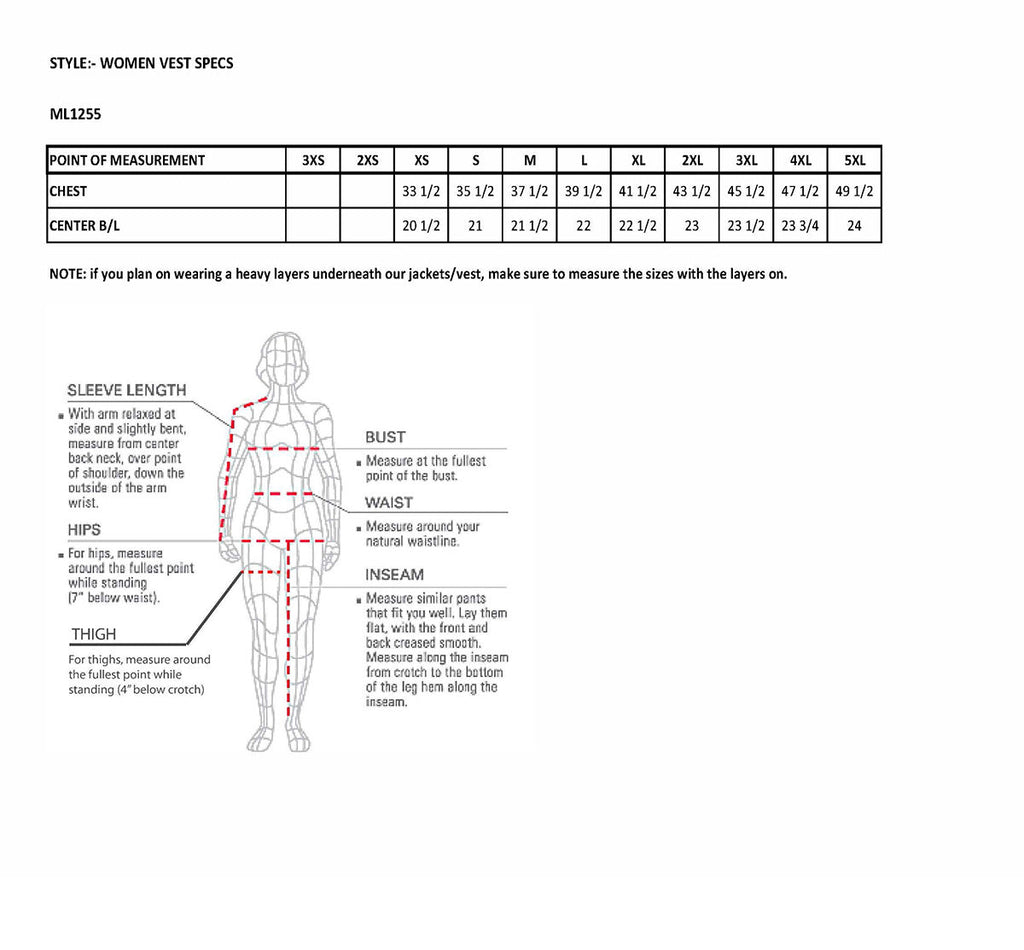 Milwaukee Leather ML1255 Women's Black Braided Premium Leather Side Lace Motorcycle Rider Vest