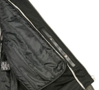 Milwaukee Leather MLL2550 Women's Scooter Distressed Grey Leather Motorcycle Riding Vented Jacket