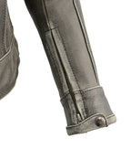 Milwaukee Leather MLL2550 Women's ‘Scooter ‘Distressed Grey Leather Jacket