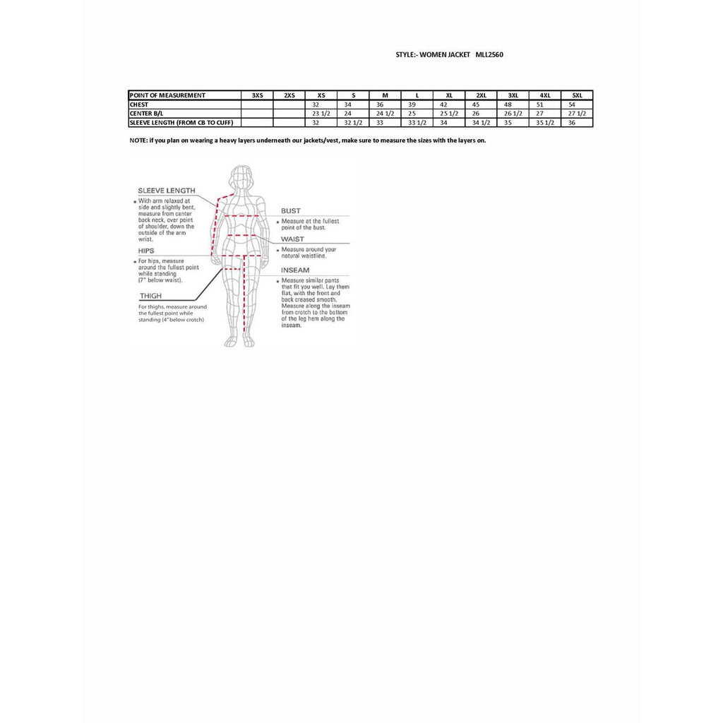 Milwaukee Leather MLL2560 Women's Black 3/4 Length Gator Embossed Leather Jacket with Gun Pockets - Milwaukee Leather Womens Leather Jackets