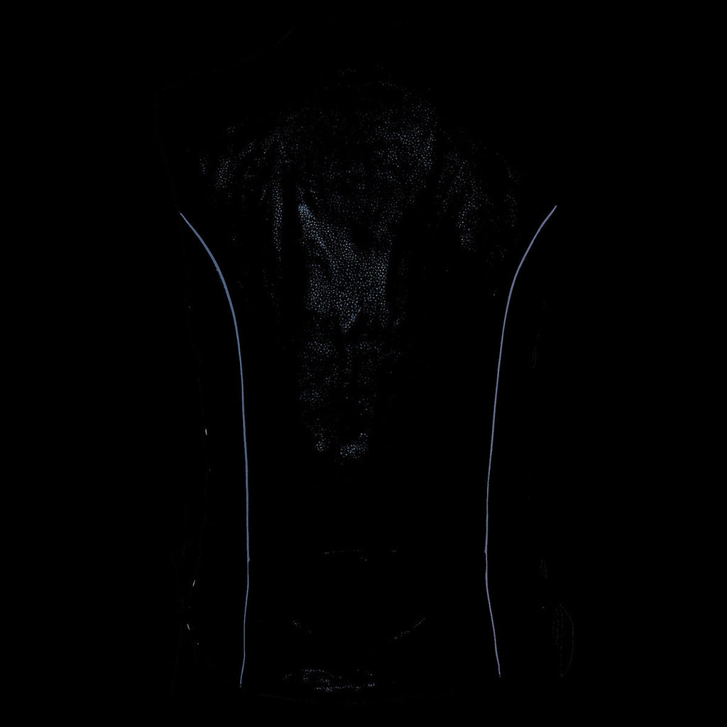 Milwaukee Leather MLL4500 Women's Classic Black Leather V-Neck Motorcycle Rider Vest w/ Side Laces