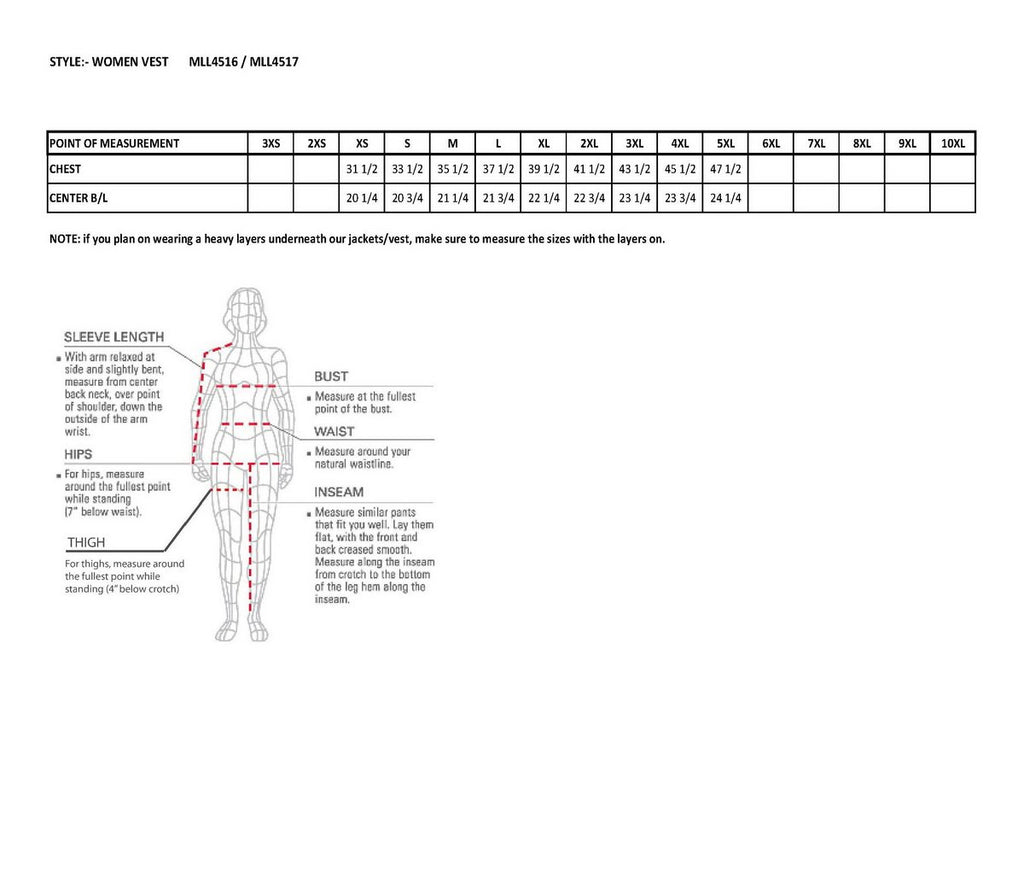 Milwaukee Leather MLL4517 Women's Black Leather Vest with Front Zipper Closure - Milwaukee Leather Womens Leather Vests