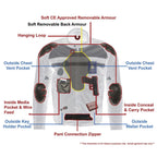 Milwaukee Leather MLM1503 Men's Distress Brown ‘Racer’ Vented Moto Jacket