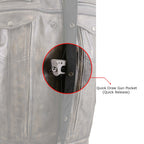 Milwaukee Leather MLM1508 Men's Distressed Brown Premium Leather Motorcycle Rider Jacket