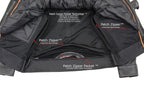 Milwaukee Leather MLM1551 Men's Black Lightweight Premium Leather Motorcycle Jacket w/ Cool-Tec Leather Treatement