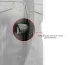 Milwaukee Leather MLM3524SET Men's All Season Black Premium Leather Motorcycle vest w/ Heated and Cool-Tec Technology