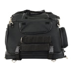 Milwaukee Performance MP8103 Black Heavy Duty Textile Motorcycle Pet Carrier Sissy Bar Bag