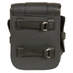 Milwaukee Performance MP8110 Small PVC Cruiser Style Turn Clasp and Zipper Sissy Bar Bag