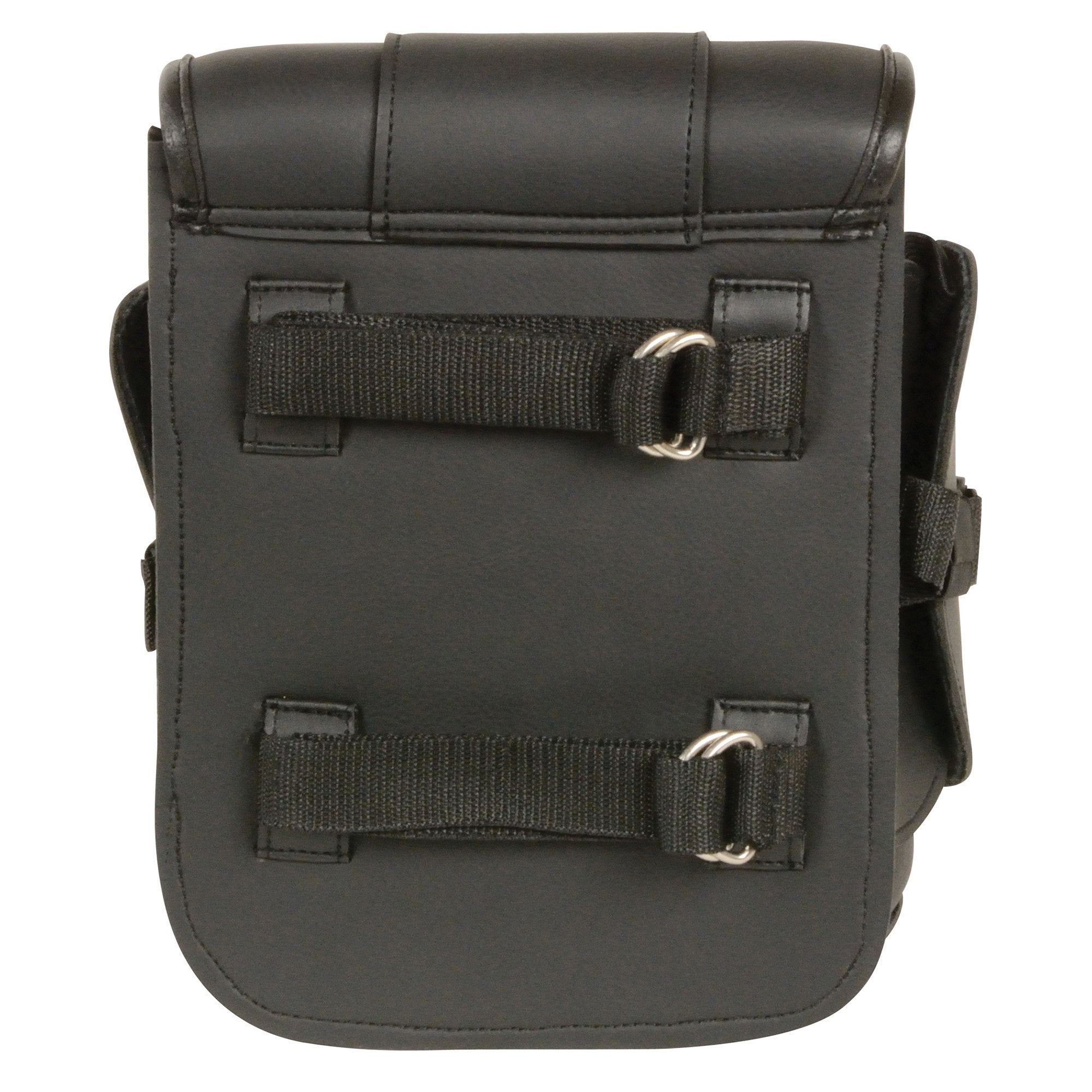 Milwaukee Performance MP8110 Small PVC Cruiser Style Turn Clasp and Zipper Sissy Bar Bag