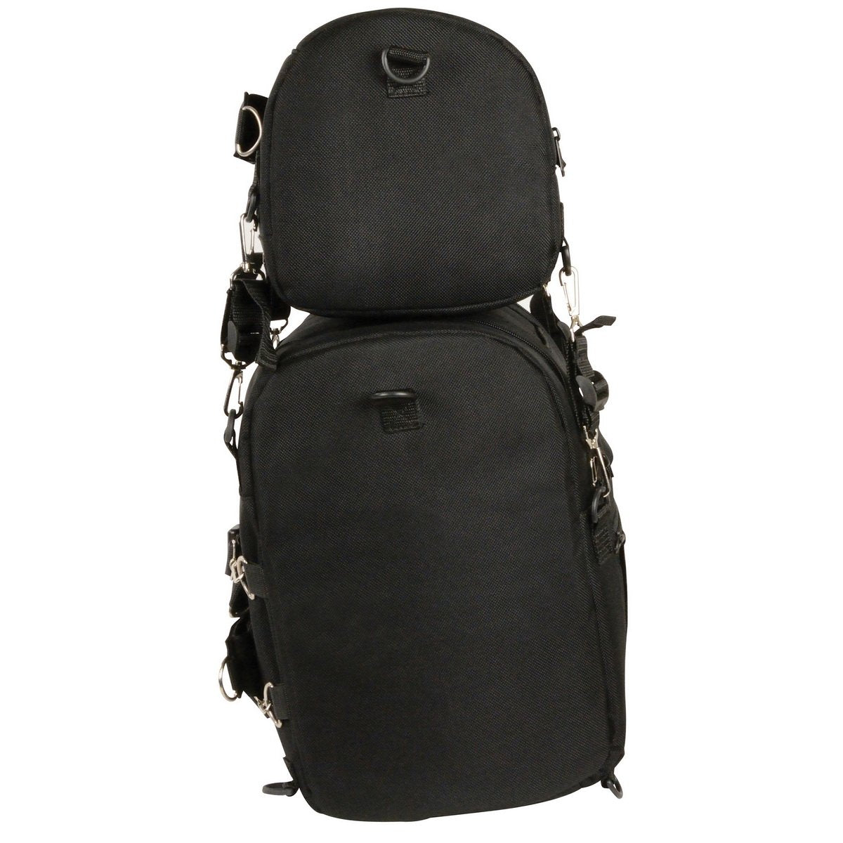 Milwaukee Performance MP8120 Large Black Textile Combo Two Piece Sissy Bar Bag Set