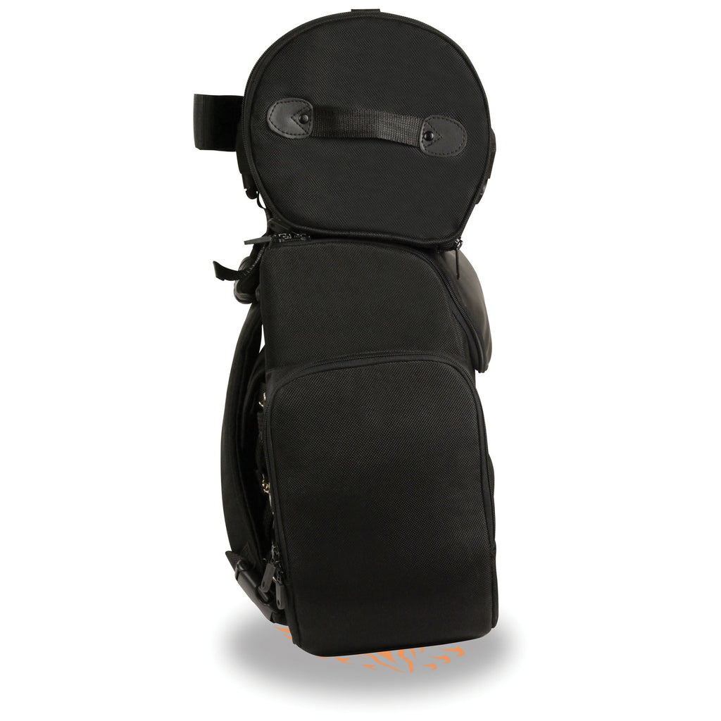 Milwaukee Performance MP8122 Black Large Textile Two Piece Deluxe Sissy Bar Bag