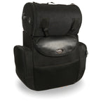 Milwaukee Performance MP8122 Black Large Textile Two Piece Deluxe Sissy Bar Bag