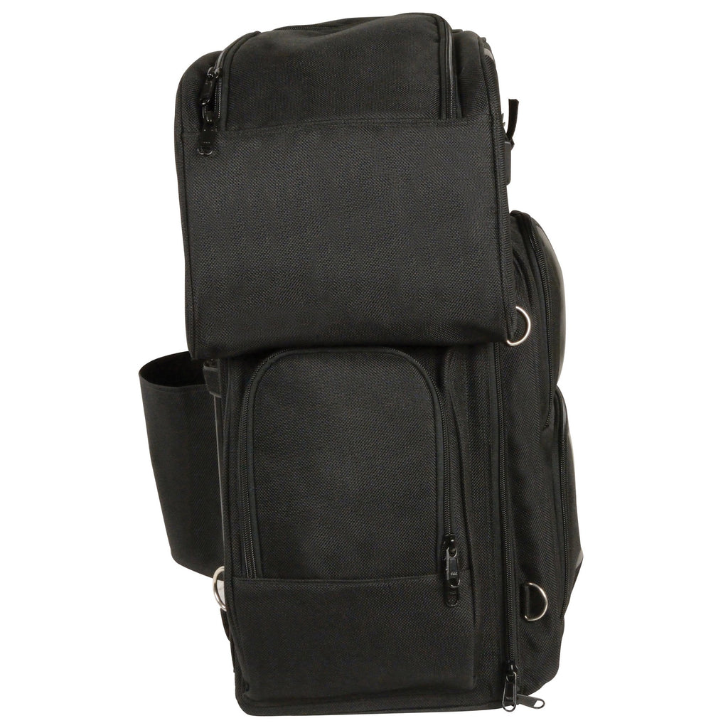 Milwaukee Performance  MP8125 Black Textile Combo Two Piece Sissy Bar Bag