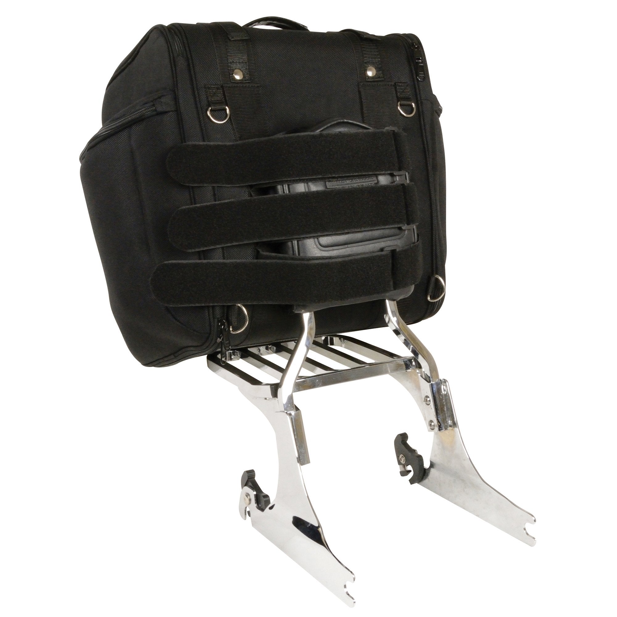 Milwaukee Performance MP8130 Black Medium Textile Back Rest Sissy Bar Rack Bag