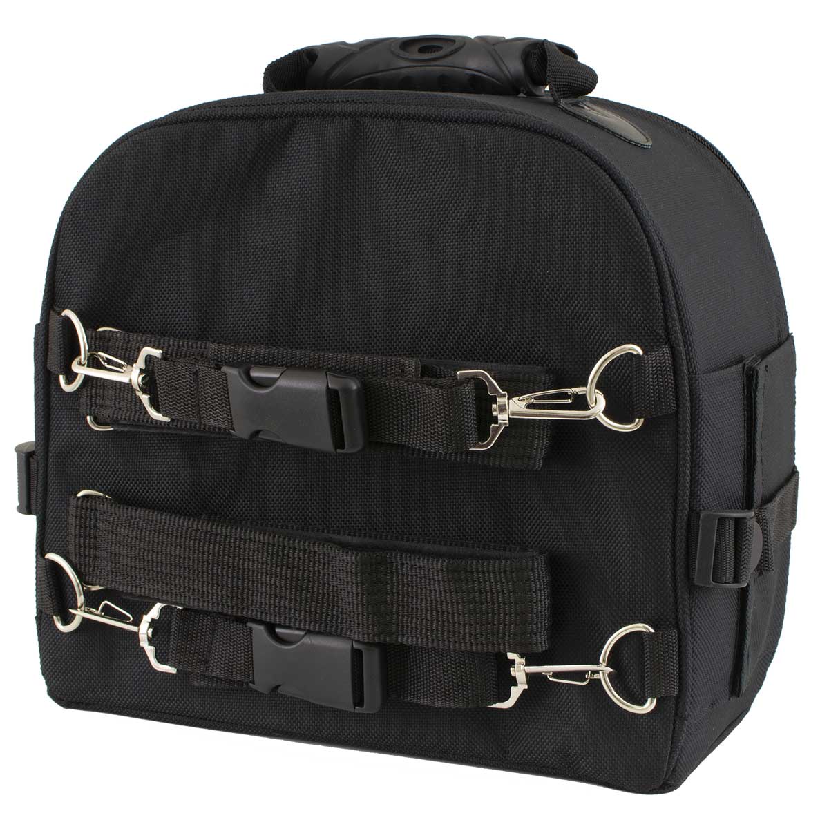 Milwaukee Performance MP8190 Black 'Sporty' Textile and PVC Sissy Bar Rack Bag