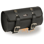 Milwaukee Leather Performance MP8520 Black Small PVC Tool Bag with Buffalo Nickel Snaps
