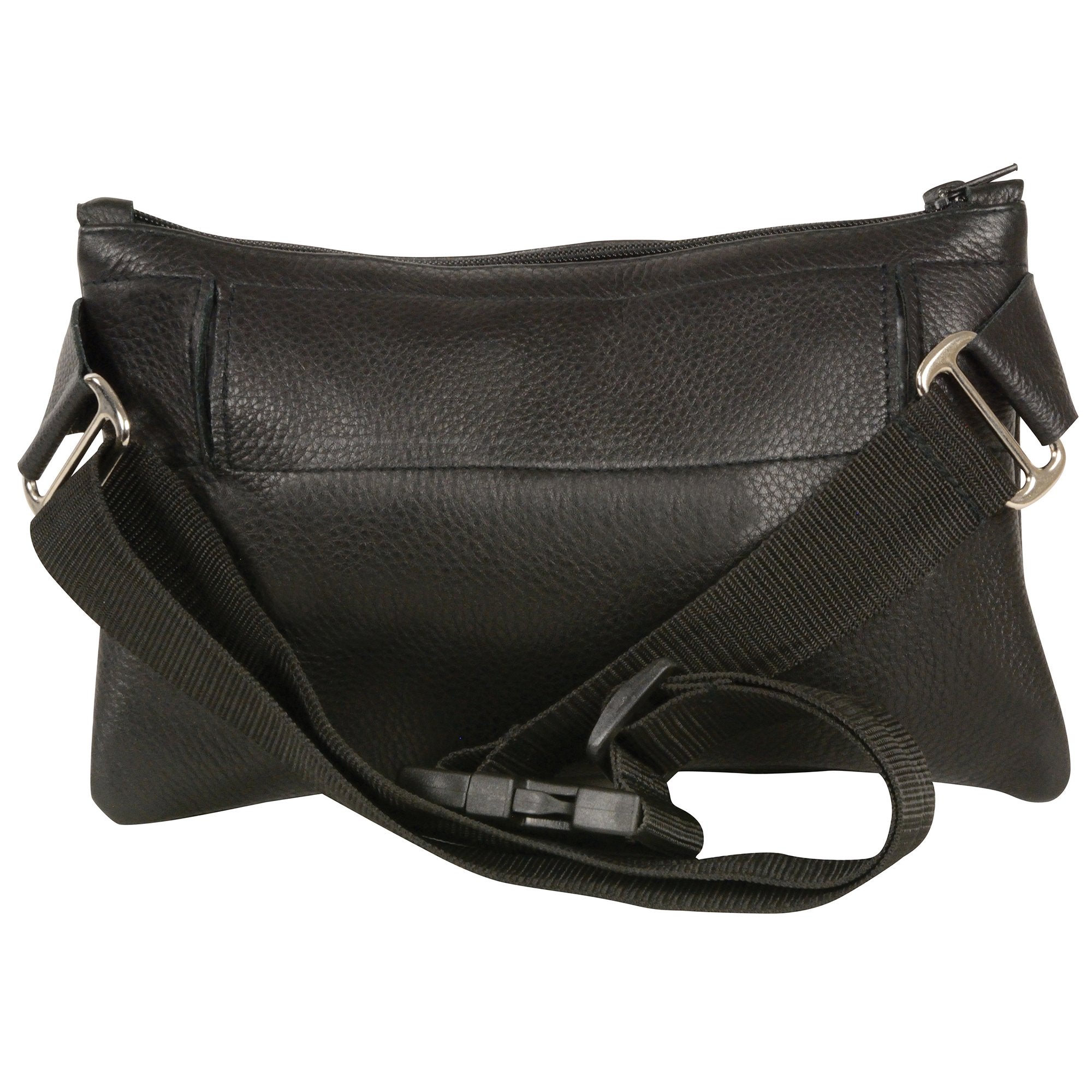 Milwaukee Leather MP8825 Women's Black Leather Belt Bag with Gun Holster