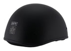 Milwaukee Performance Helmets MPH9710DOT Dot Approved Bare Bones Matte Black Half Motorcycle Helmet
