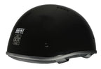 Milwaukee Performance Helmets MPH9711DOT 'Bare Bones' Glossy Black Half Helmet