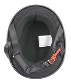 Milwaukee Performance Helmets MPH9711DOT 'Bare Bones' Glossy Black Half Helmet