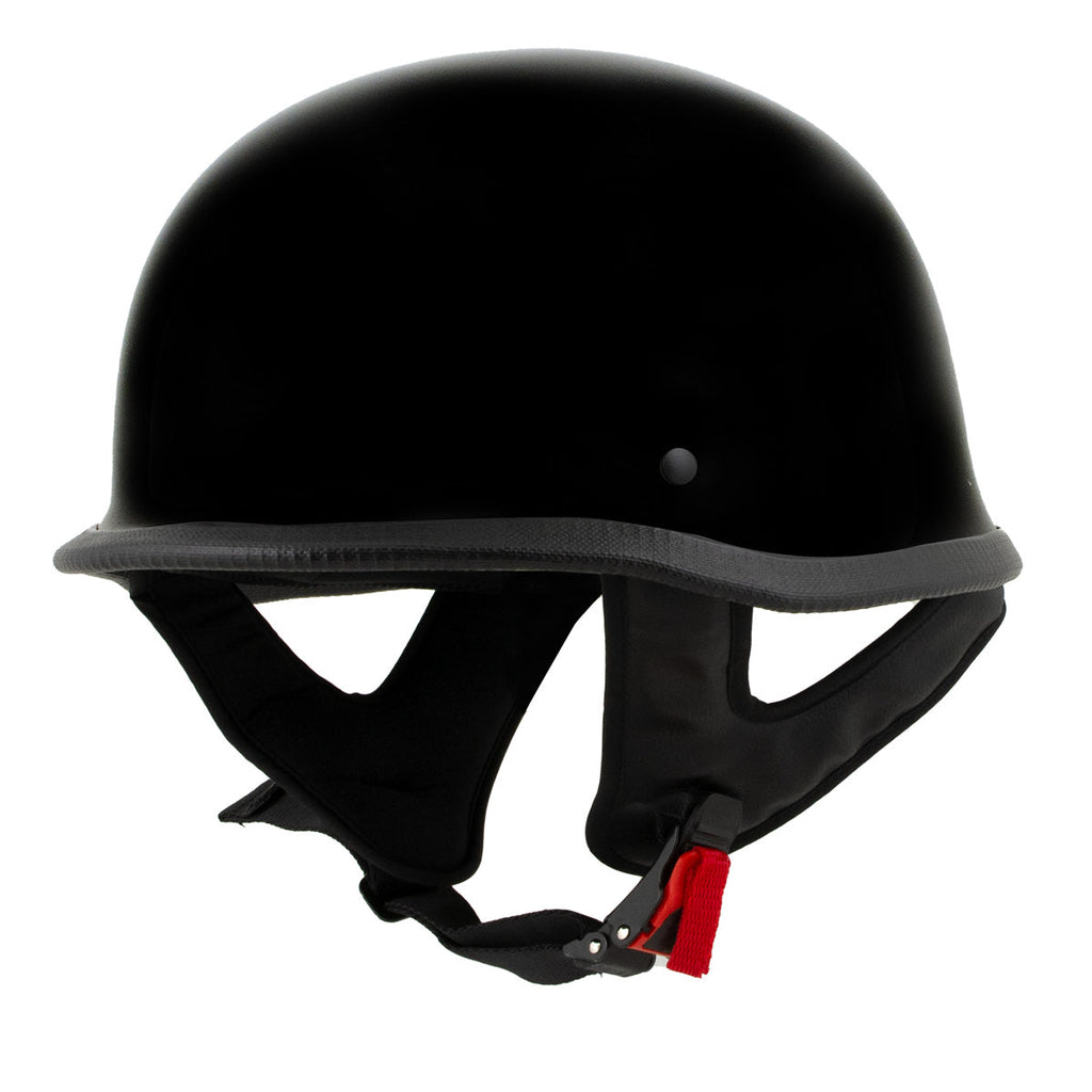 german style motorcycle helmet near me Milwaukee Helmets MPH9741DOT Motorrad DOT German Style Gloss Black Half Face Motorcycle Helmet Biker