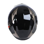 Milwaukee Helmets MPH9806DOT Ionized Gloss Black Advanced Motorcycle Modular Helmet Biker w/ Drop Down Visor