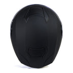 Milwaukee Helmets Breeze Flat Black Advanced Motorcycle Modular Helmet w/ Drop Down Visor DOT Approved MPH9814DOT