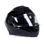 Milwaukee Helmets MPH9815DOT Breeze Gloss Black Advanced Motorcycle Modular Helmet Biker w/ Drop Down Visor