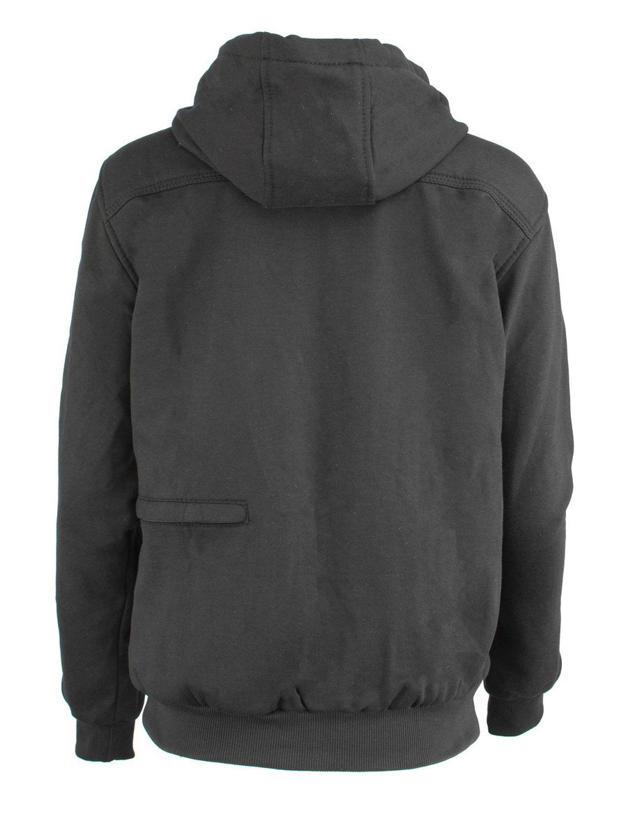 Milwaukee Leather MPL2713SET Women's Black Hoodie with Heating Elements (Battery Pack Included)