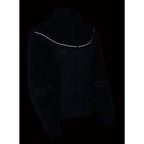 Milwaukee Leather MPL2780 Women's Black Textile and Fleece Combo Jacket