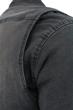 Milwaukee Performance MPM1620 Men's Armored Denim Biker Shirt with Aramid® by DuPont™ Fibers