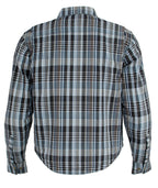 Milwaukee Performance MPM1626 Men's Armored Flannel Biker Shirt with Aramid® by DuPont™ Fibers