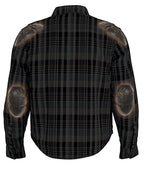 Milwaukee Performance MPM1626 Men's Armored Flannel Biker Shirt with Aramid® by DuPont™ Fibers