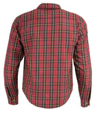 Milwaukee Performance MPM1632 Men's Armored Checkered Flannel Biker Shirt with Aramid® by DuPont™ Fibers